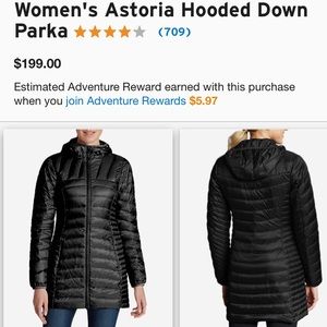 Women’s Astoria Hooded Down Parka
